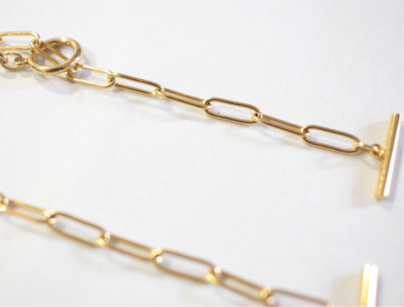 chain necklace 24k gold plated for daily wear and waterproof 