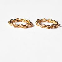 gold chain ring bold gift for mum 
