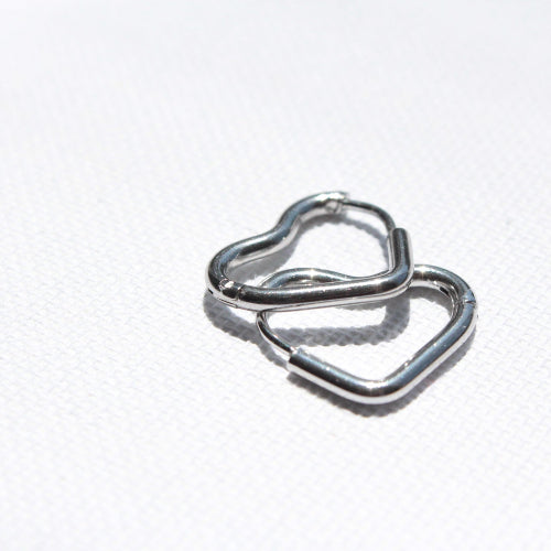 hoop earrings silver handmade in japan and design in Melbourne 