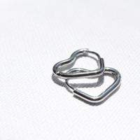 hoop earrings silver handmade in japan and design in Melbourne 