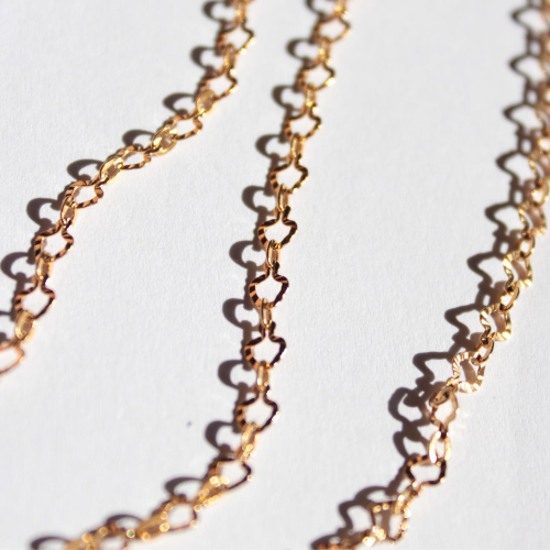 shell gold chain handmade bracelet waterproof and for sensitive skins from melbourne 