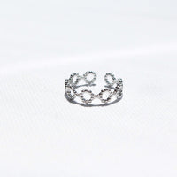 silver ring waterproof and tarnish free 